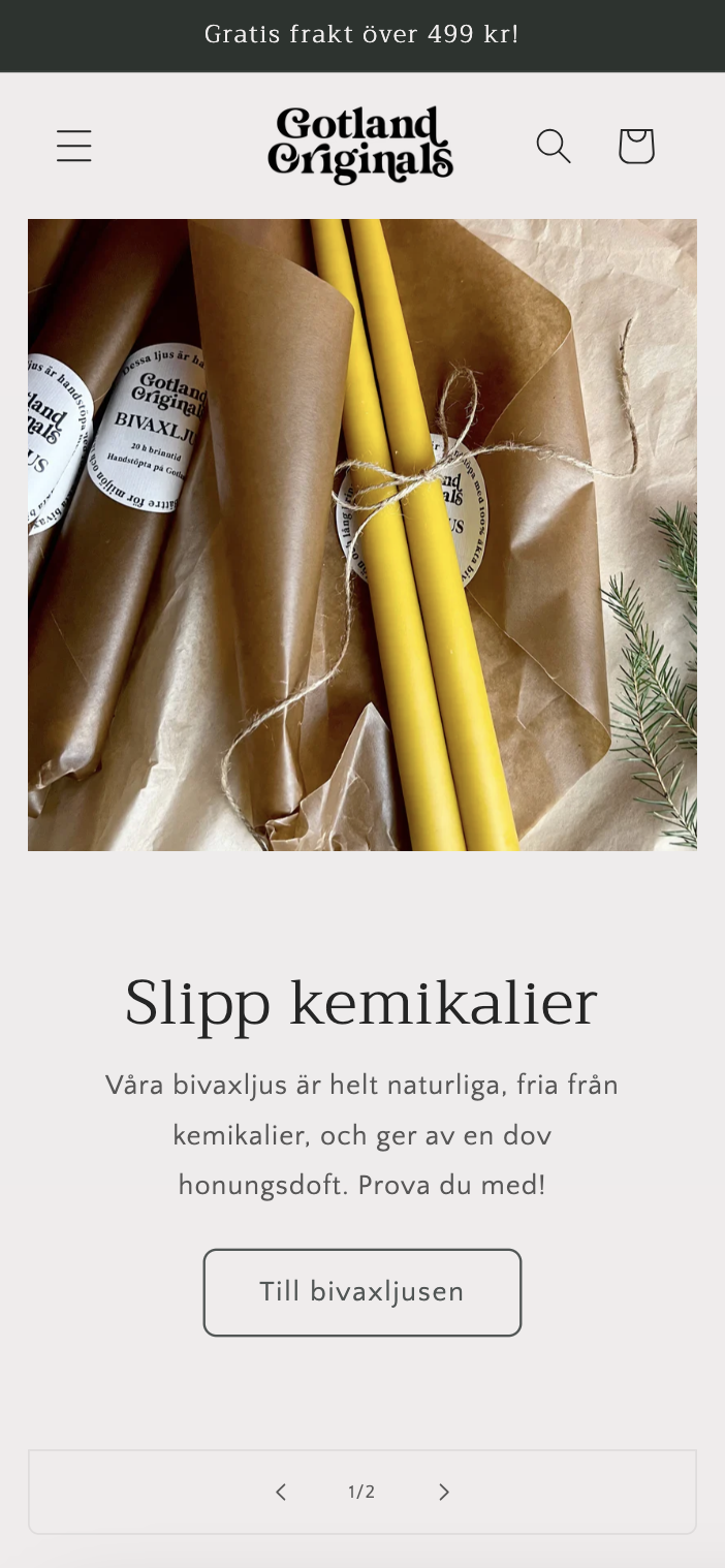 Gotland Originals i mobil